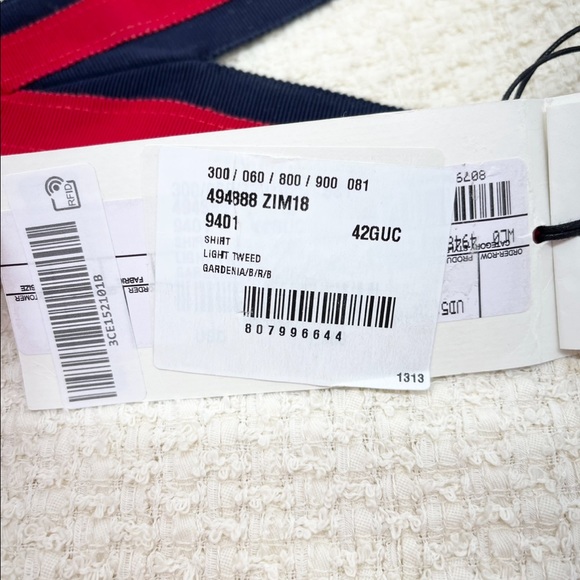 Gucci Web Ivory Light Tweed Gardenia Casual Dress - Picture 8 of 13